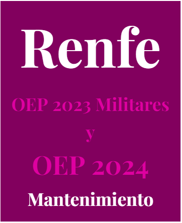 OEP RENFE 2024 Mantenimiento